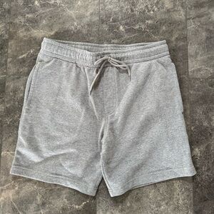Goodfellow & Co Gray Cotton Drawstring Shorts Size Medium